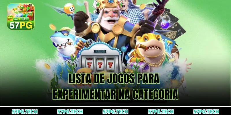 Lista de jogos para experimentar na categoria