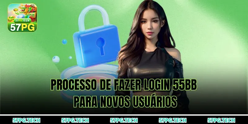Processo de fazer login 55bb para novos usuários