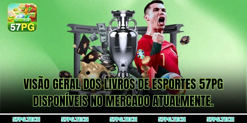 Visão geral dos livros de esportes 57pg disponíveis no mercado atualmente.